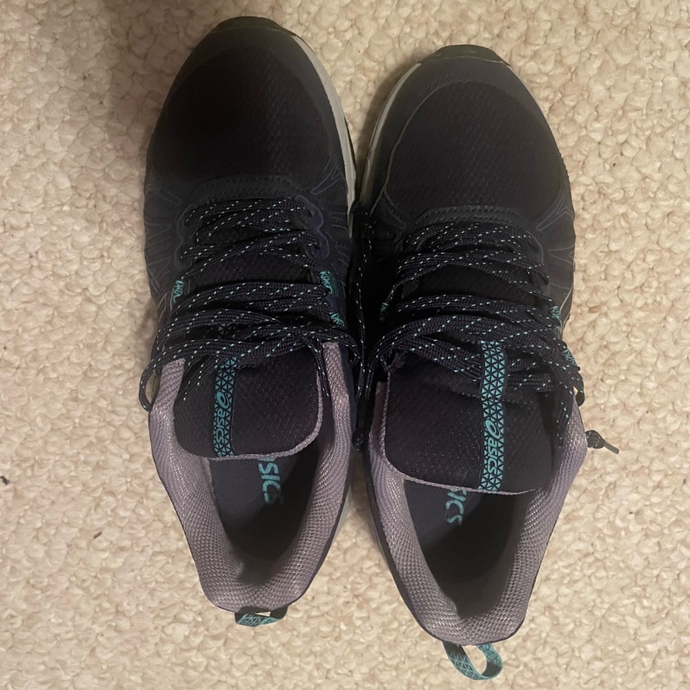 ASICS Men's Black Running Shoes